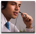 Virtual Office Space Sunrise Florida Guy on phone